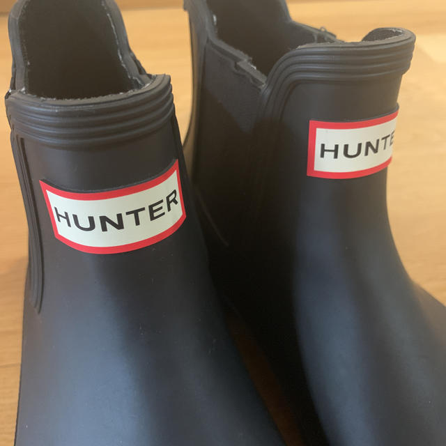 HUNTER(ハンター)のハンター レインブーツ ショート ブラック レディースの靴/シューズ(レインブーツ/長靴)の商品写真