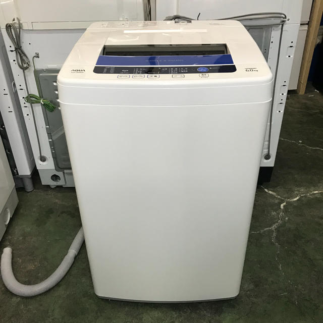⭐️AQUA⭐️全自動洗濯機 2013年 6kg 美品 大阪市近郊配達無料