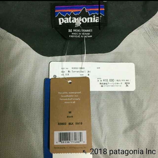 patagonia(パタゴニア)のパタゴニア マウンテンパーカ メンズのジャケット/アウター(マウンテンパーカー)の商品写真