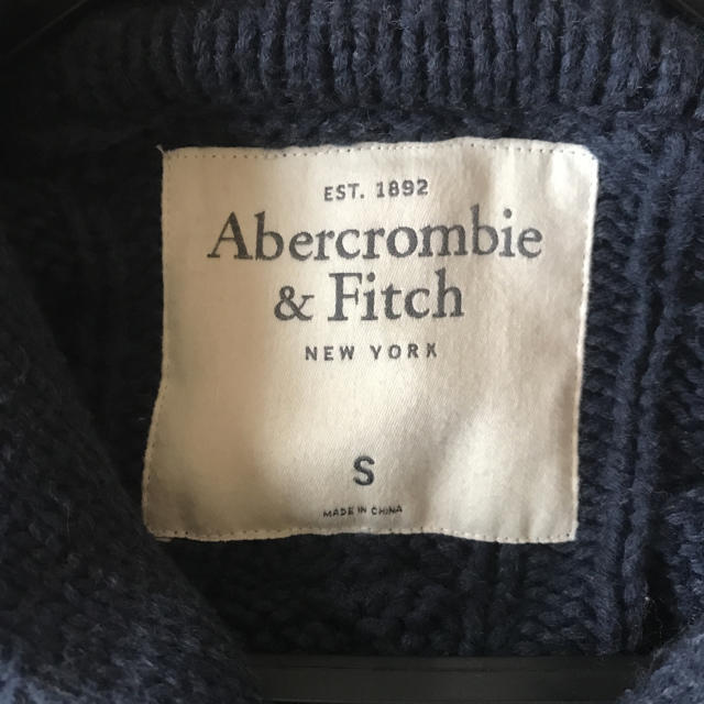 Abercrombie&Fitch(アバクロンビーアンドフィッチ)のアバクロ  ショールニットカーディガン メンズのトップス(カーディガン)の商品写真