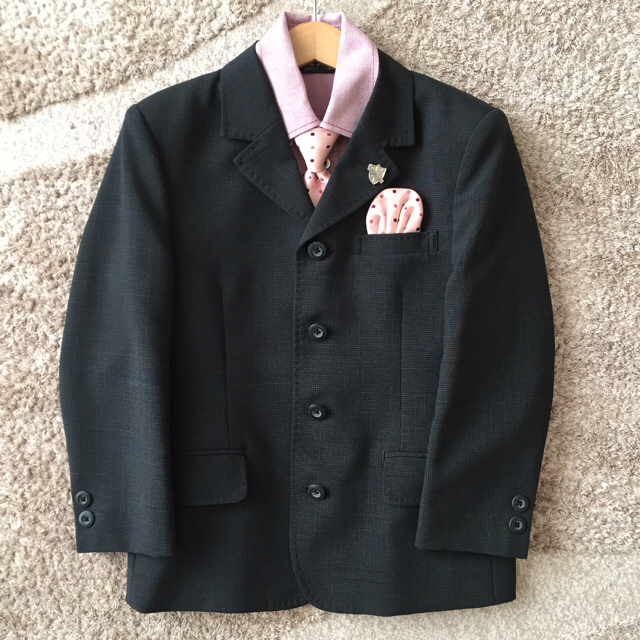 HIROMICHI NAKANO(ヒロミチナカノ)のヒロミチナカノ スーツ 120 キッズ/ベビー/マタニティのキッズ服男の子用(90cm~)(ドレス/フォーマル)の商品写真