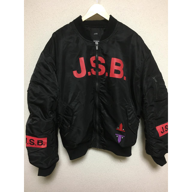 3代目 JSB J SOUL brothers MA-1 ブラック サイズL-