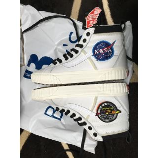 ヴァンズ(VANS)の26cm VANS x NASA SK8-HI 46 WHITE(スニーカー)