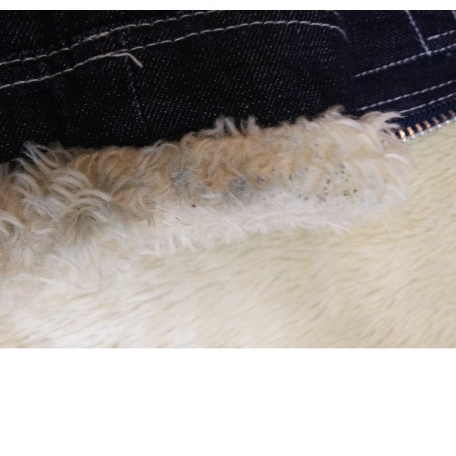 STUSSY(ステューシー)のSTUSSY ファー付きデニムジャケット メンズのジャケット/アウター(Gジャン/デニムジャケット)の商品写真