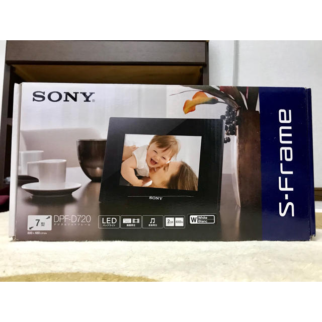 SONY デジタルフォトフレーム DPF-D720 SFrame ほぼ未使用