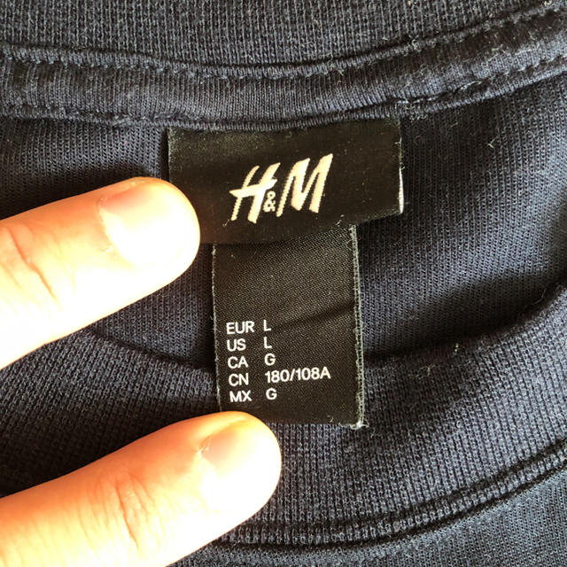 H&M(エイチアンドエム)のH&M スウェット トレーナー メンズのトップス(スウェット)の商品写真