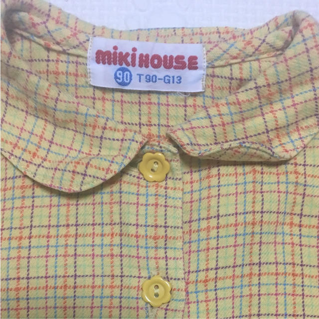 mikihouse(ミキハウス)のミキハウス 90 女の子 ブラウス  シャツ キッズ/ベビー/マタニティのキッズ服女の子用(90cm~)(Tシャツ/カットソー)の商品写真