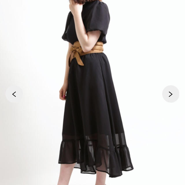 WEGO(ウィゴー)のWEGO☆黒 ロングスカート レディースのスカート(ロングスカート)の商品写真