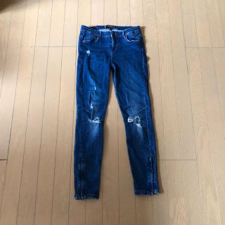 ザラ(ZARA)のZARA ダメージジーンズ36(デニム/ジーンズ)