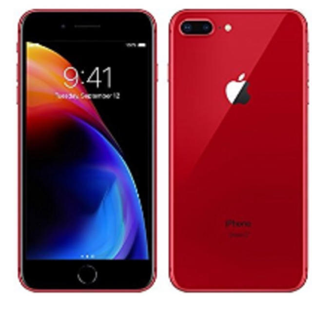 iPhone8 RED 64GB  SIMフリー  新品未使用スマホ/家電/カメラ