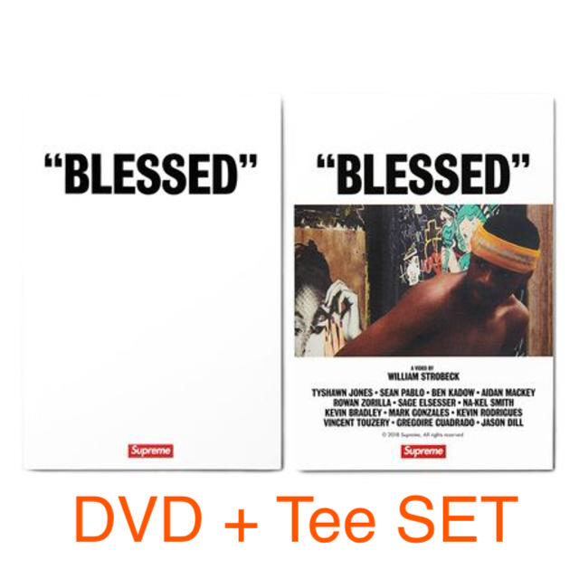 Supreme "BLESSED" DVD + Tee M Medium ★