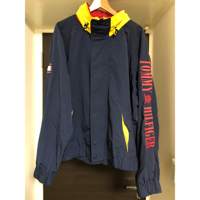 TOMMY HILFIGER(トミーヒルフィガー)の③90s tommy jacket XL メンズのジャケット/アウター(ナイロンジャケット)の商品写真