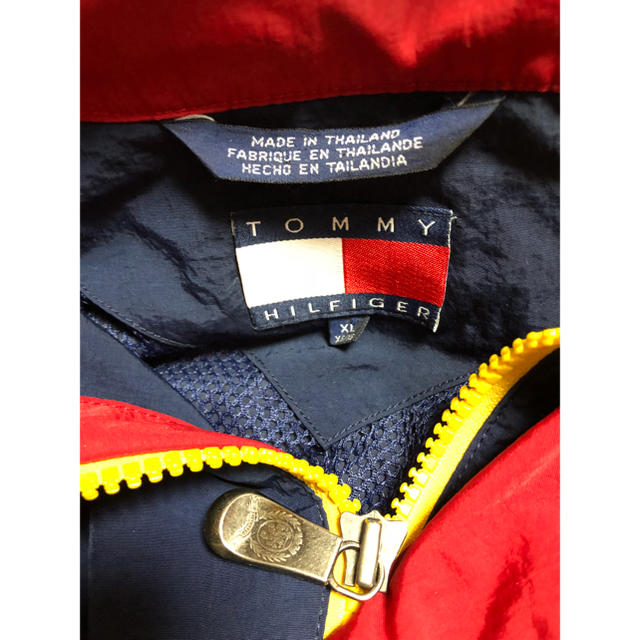 TOMMY HILFIGER(トミーヒルフィガー)の③90s tommy jacket XL メンズのジャケット/アウター(ナイロンジャケット)の商品写真