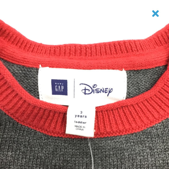 babyGAP(ベビーギャップ)のシュシュ様専用☆babygap×Disney☆新品☆100☆ニットチュニック キッズ/ベビー/マタニティのキッズ服女の子用(90cm~)(ニット)の商品写真