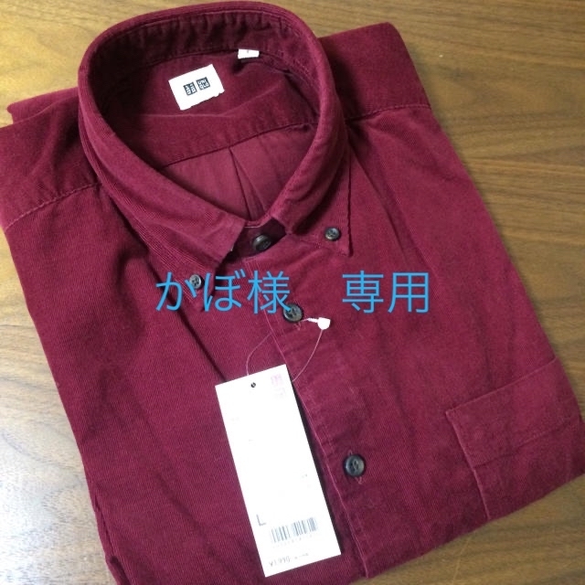 UNIQLO(ユニクロ)のUNIQLO men's コーデュロイシャツ(新品・未使用) メンズのトップス(シャツ)の商品写真