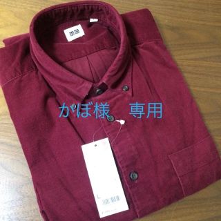 ユニクロ(UNIQLO)のUNIQLO men's コーデュロイシャツ(新品・未使用)(シャツ)