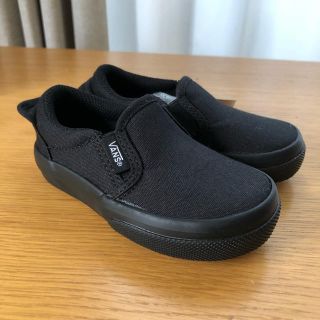 バンズボルト(VANS VAULT)のVANS スリッポン  BLACK   14センチ(スリッポン)