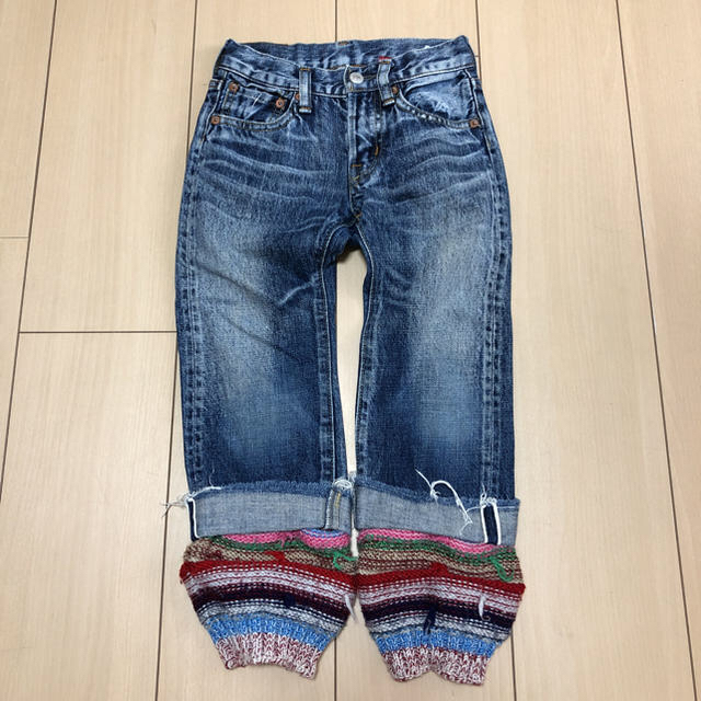 DENIM DUNGAREE(デニムダンガリー)のデニムアンドダンガリーセット110cm 3点とオマケ付 キッズ/ベビー/マタニティのキッズ服男の子用(90cm~)(その他)の商品写真