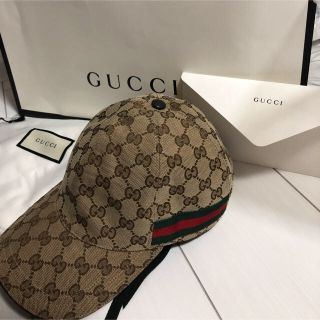 グッチ(Gucci)の GUCCI ベースボールキャップ CAP 確実正規品(キャップ)