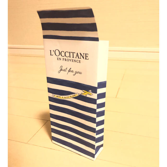 L'OCCITANE(ロクシタン)の新品未使用 ロクシタン ギフト袋 ラッピング ショップ袋 ショッパー インテリア/住まい/日用品のオフィス用品(ラッピング/包装)の商品写真