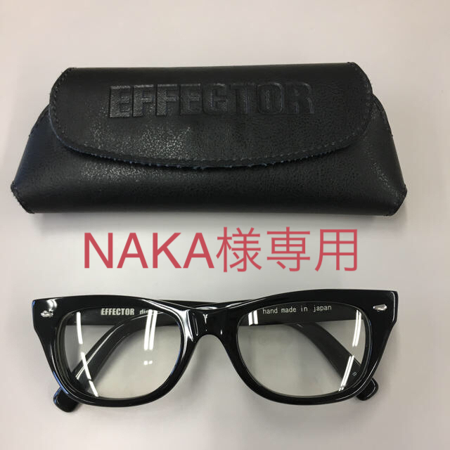 EFFECTOR(エフェクター)の【NAKA様専用】EFFECTOR distortion メンズのファッション小物(サングラス/メガネ)の商品写真