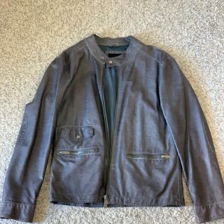 ザラ(ZARA)の【美品】ZARA MAN ジャケット 値下げ(レザージャケット)