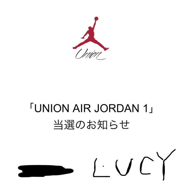 得価超特価 NIKE - NIKE AIR JORDAN 1 X UNIONの通販 by LUCY｜ナイキならラクマ NEW新作