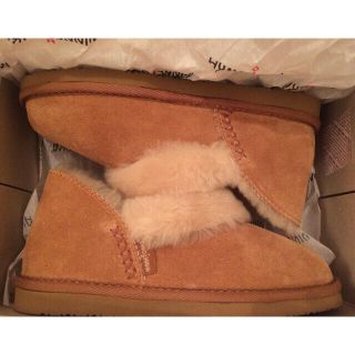 ミネトンカ(Minnetonka)の新品 SM2 サマンサモスモス ミネトンカ ムートン ブーツ Lサイズ キャメル(その他)