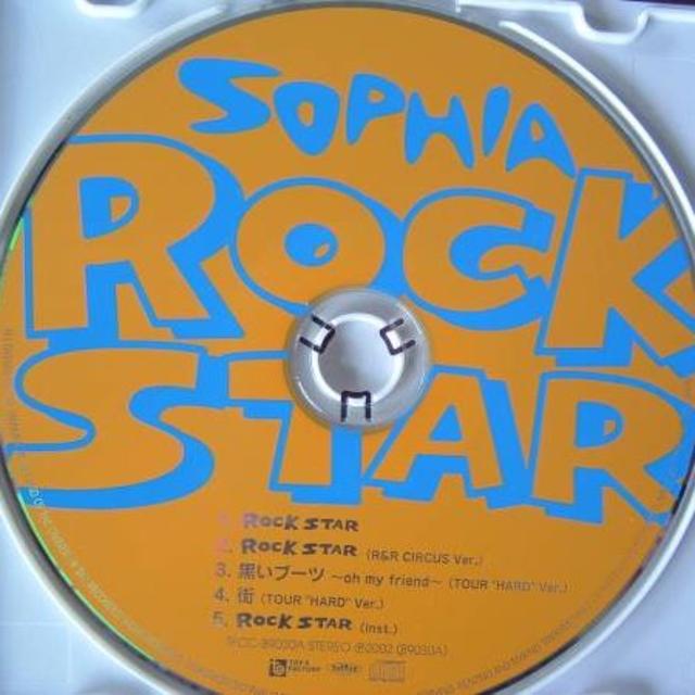 SOPHIA/19ｔｈシングル「ＲＯＣＫ ＳＴＡＲ」ジャンクＣＤのみ エンタメ/ホビーのCD(ポップス/ロック(邦楽))の商品写真