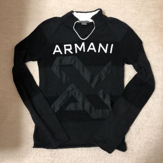 アルマーニエクスチェンジ(ARMANI EXCHANGE)のARMANI EXCHANGE XS美品セーター(ニット/セーター)