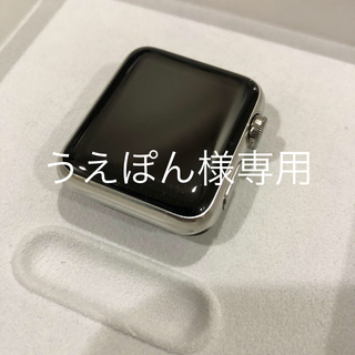 アップルウォッチ(Apple Watch)のうえぽん様専用 Apple Watch 初代 38mm ステンレススチール(その他)