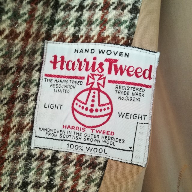 Harris Tweed(ハリスツイード)のMARZEN ハリスツイード　コート レディースのジャケット/アウター(ロングコート)の商品写真