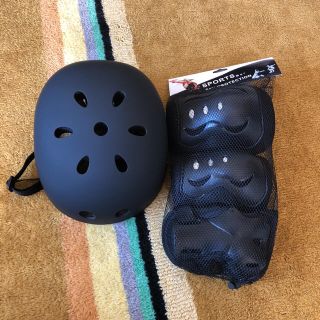 マムート(Mammut)の新品未使用 ヘルメットとプロテクター ブラック(スケートボード)