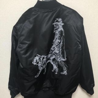 のぼり「リサイクル」 Yohji Yamamoto Newera MA-1 ボンバージャケット