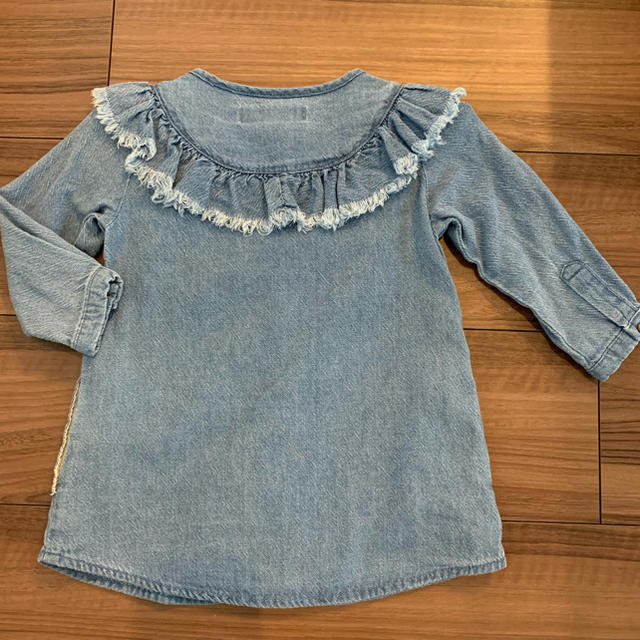 ZARA KIDS(ザラキッズ)の値下げ☆ワンピース 70〜80cm ZARAベビー キッズ/ベビー/マタニティのベビー服(~85cm)(ワンピース)の商品写真