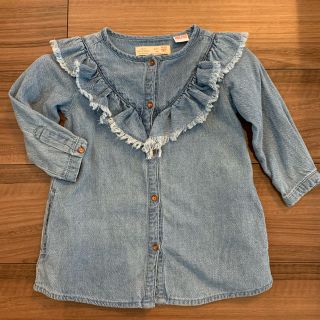 ザラキッズ(ZARA KIDS)の値下げ☆ワンピース 70〜80cm ZARAベビー(ワンピース)