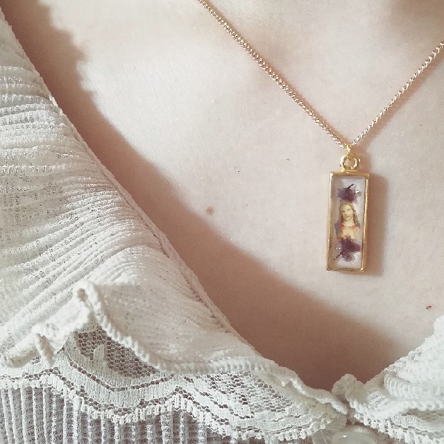 who's who Chico(フーズフーチコ)の【SALE】vintage necklace (jesus christ) レディースのアクセサリー(ネックレス)の商品写真