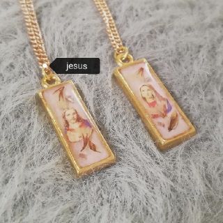 フーズフーチコ(who's who Chico)の【SALE】vintage necklace (jesus christ)(ネックレス)