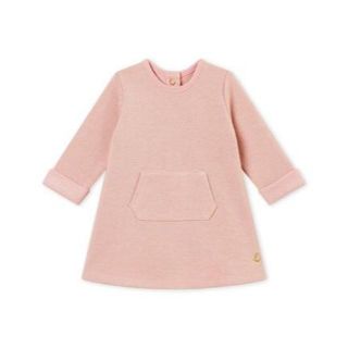 プチバトー(PETIT BATEAU)の☆sakura☆様専用♡24ｍ プチバトー ラメスウェットワンピース(ワンピース)