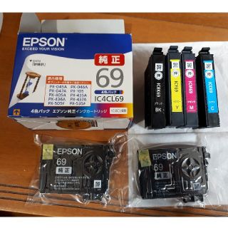 エプソン(EPSON)のエプソン純正　砂時計　69番　IC4CL69　インクカートリッジ(その他)