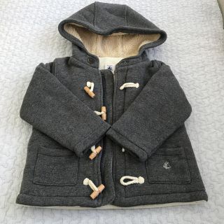 プチバトー(PETIT BATEAU)のプチバトー 18m ダッフルコート(ジャケット/コート)