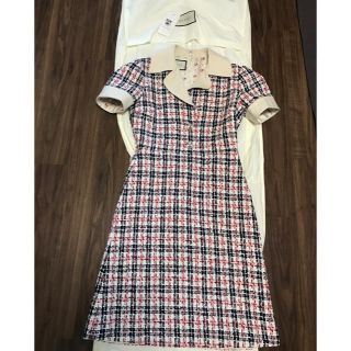 Gucci - GUCCI ツイードワンピースの通販 by ららら's shop|グッチ