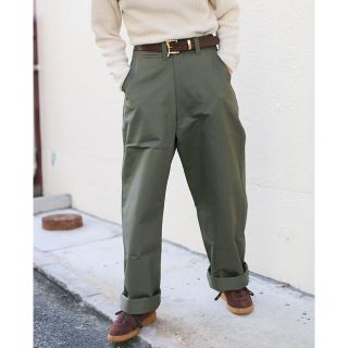 コモリ(COMOLI)のE.Tautz CORE FIELD TROUSERS イートウツ トラウザーズ(スラックス)