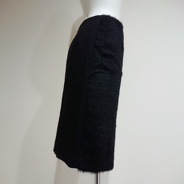 Ballsey(ボールジィ)のBALLSEY♥美品　アルパカ　テディベア素材　スカート レディースのスカート(ひざ丈スカート)の商品写真