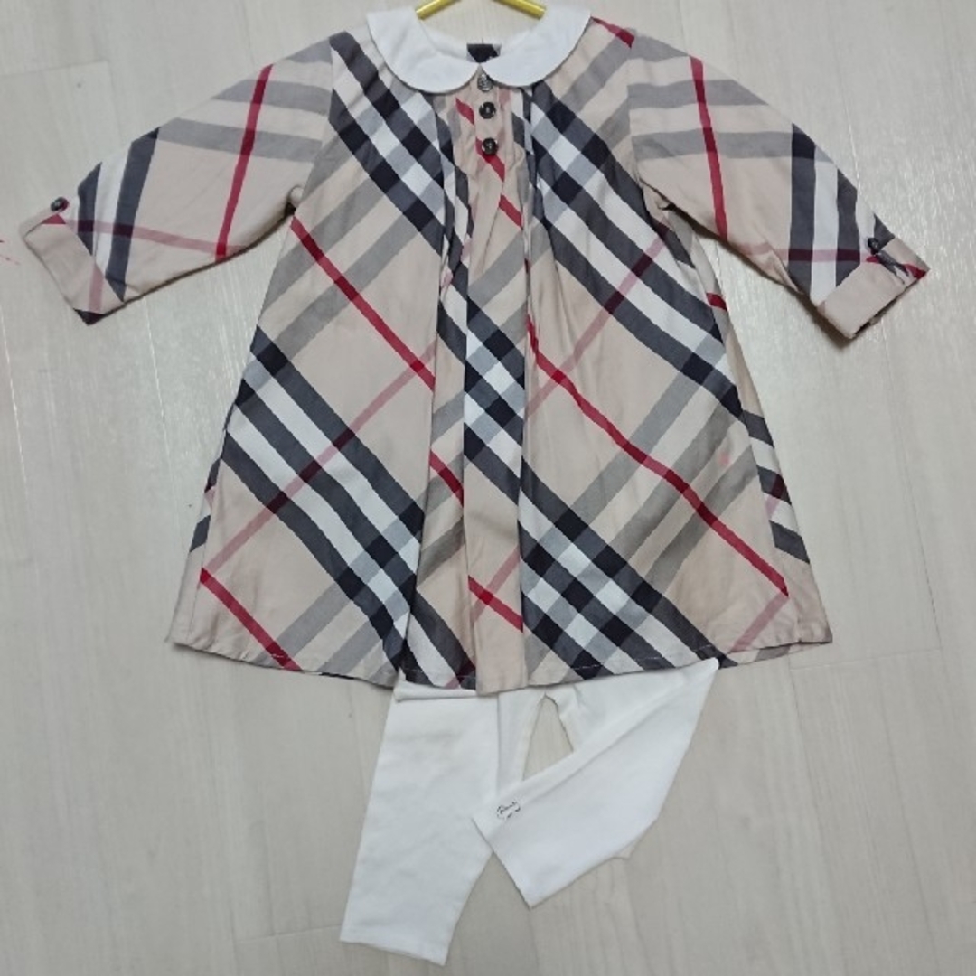 BURBERRY(バーバリー)の｢ベビー服｣バーバリーワンピースセット キッズ/ベビー/マタニティのキッズ服女の子用(90cm~)(ワンピース)の商品写真