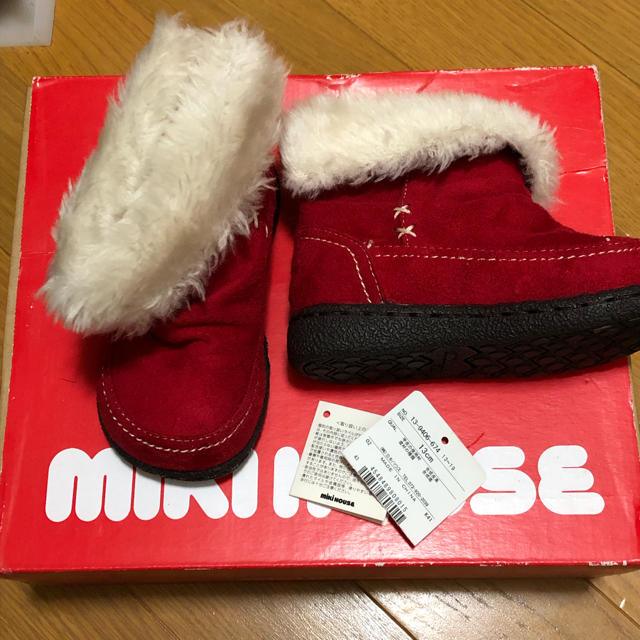 mikihouse(ミキハウス)のミキハウス ブーツ 13センチ キッズ/ベビー/マタニティのベビー靴/シューズ(~14cm)(ブーツ)の商品写真