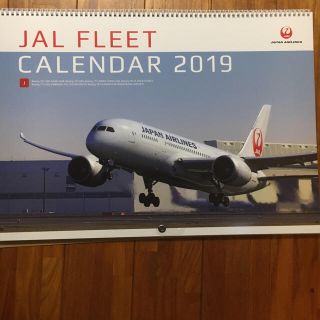 ジャル(ニホンコウクウ)(JAL(日本航空))の2019カレンダー    JAL FLEET CALENDAR(カレンダー/スケジュール)