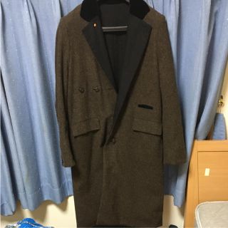 サンシー(SUNSEA)のSUNSEA 16aw British wool rebersible coat(チェスターコート)