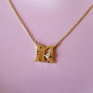 スタージュエリー(STAR JEWELRY)のスタージュエリー イニシャルネックレス M(ネックレス)