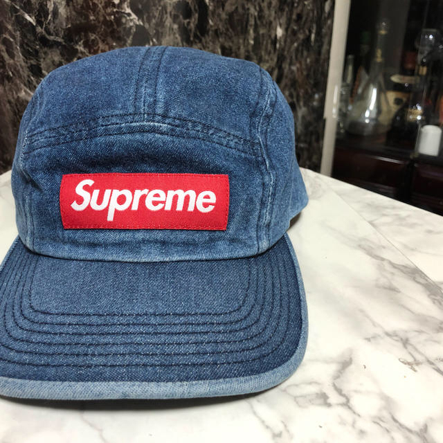 Supreme(シュプリーム)のsupreme 18ss デニムキャップ メンズの帽子(キャップ)の商品写真